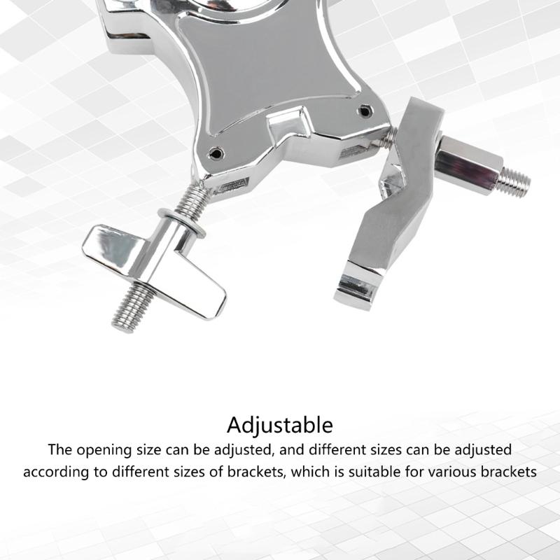 Drum Jams Block Drum Holder Expansion Clip Percussion Parts Drum Clip Mic Stand Microphone Accessories Microphone Mount