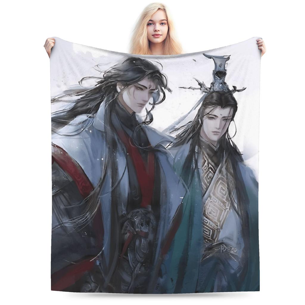 New Tgcf Cover Plush Blanket Child TGCF Flannel Throw Blanket For Bedroom Warm Soft Custom Quality Bedspread Gift