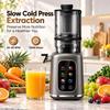 150W Masticating Juicer Machines with 1000ML, 40-60 PRM Household Juicer Machines , 6 Smart Touch Functions for Fruits and Vegatablet