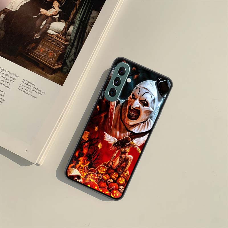 Horror Movie Terrifier Phone Case for Samsung A54 A14 A24 A34 A17 A37 A57 A55 A35 A25 A15 A07 A05S A04S A12 A22 A32 A52S A72 Gal
