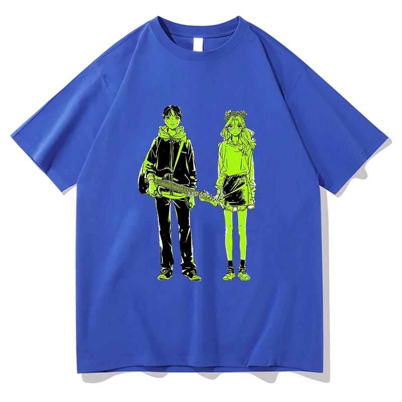 Der Typ, an dem sie interessiert war, T-Shirt für Frauen, Harajuku, Tops, Mädchen, Manga-Kleidung, Gothic, ästhetisch, Sommer, reine Baumwolle, Streetwear-Kleidung