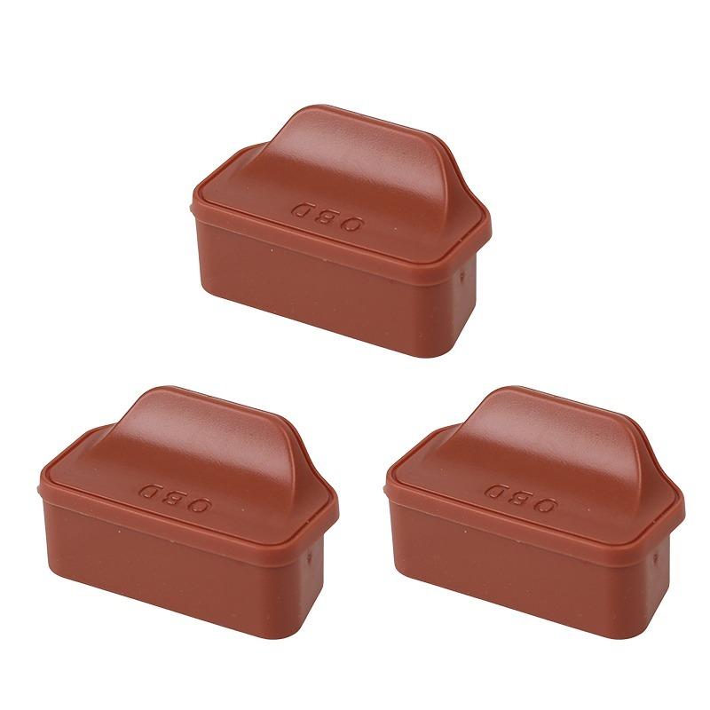 1/3/5PCS Universal Car OBD Interface Protective Cover Silicone Dust Protective Cover Interior Trim Modification Accessories