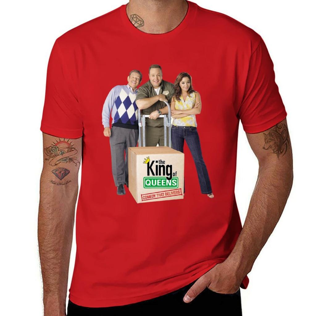 The King of Queens Tshirt Cute Tops Heavyweights Sports Fans Mens T Shirts Casual Stylish