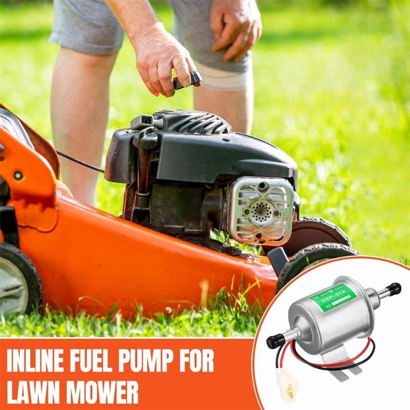 12V Universal Electric Fuel Pump Low Pressure Bolt Fixing Wire Diesel Petrol HEP-02A for Car Carburetor Motorcycle