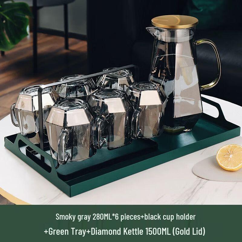 Qiuqiao Light Luxury Heat-Resistant Glass Cup