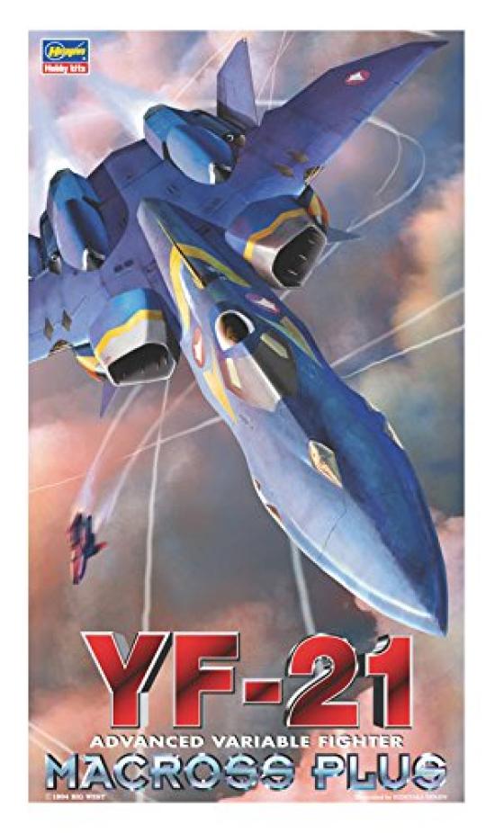 Hasegawa Macross Plus YF-21 172 Scale Plastic Model 11