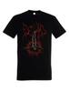 Omgekeerd Jezus Kruis T-shirt Symbool Pentagram 666 Teken Kerk van Satan Satanisme
