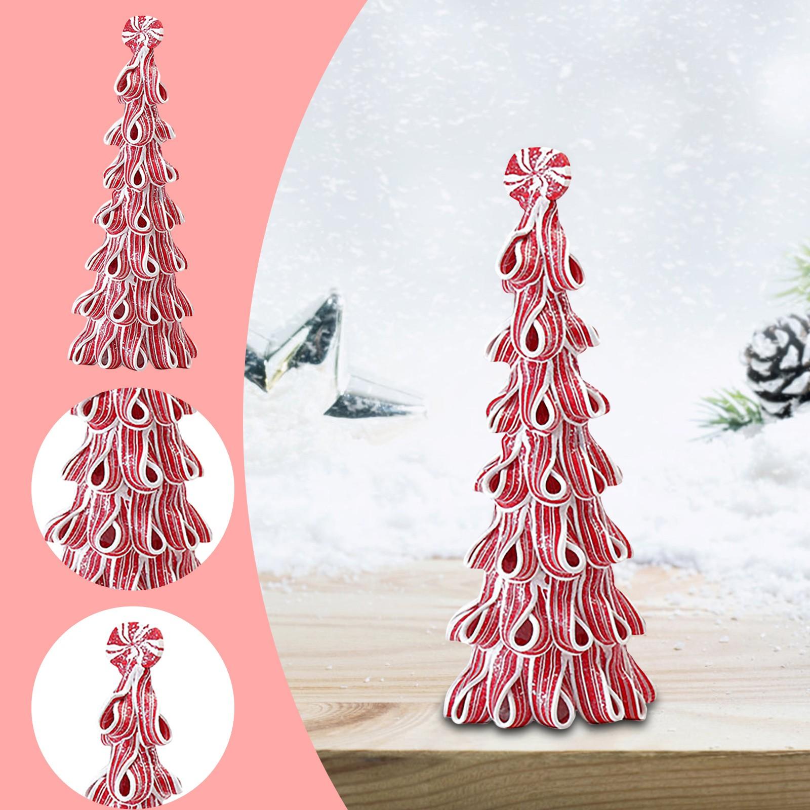 

Рождественские имитации Пластиковые настольные рождественские украшения Атмосфера Сцена Макет Украшения One Size