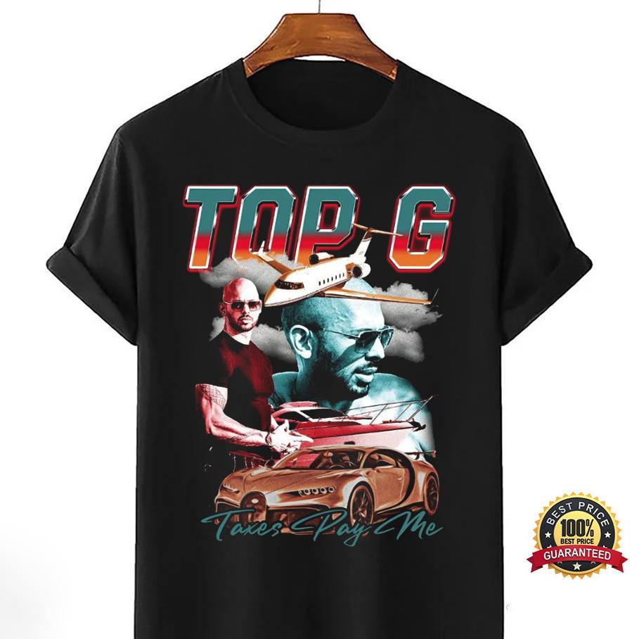 Эндрю Тейт Топ G ТикТок Вирусная Футболка Унисекс Футболка XXXXL