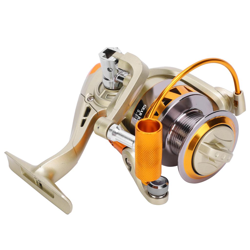 JF5000 Portable Metal Fishing Line Reel Sea Rod Casting Rods Throwing Fishing Accessory