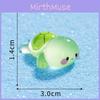 Night Glow Turtle Resin Craft Figure With Moss For Desktop Decoration And Aquarium Setup