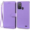 For ZTE Blade A52 Case PU Leather Flip Wallet Case For ZTE Blade A52 Case Silicone Back Cover Phone Coque Fundas