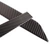 Pair of Carbon Fiber Soft-Touch Decorative Strips for 2017-2020 BMW Z4 Center Console, Gearshift, and Side Trim.