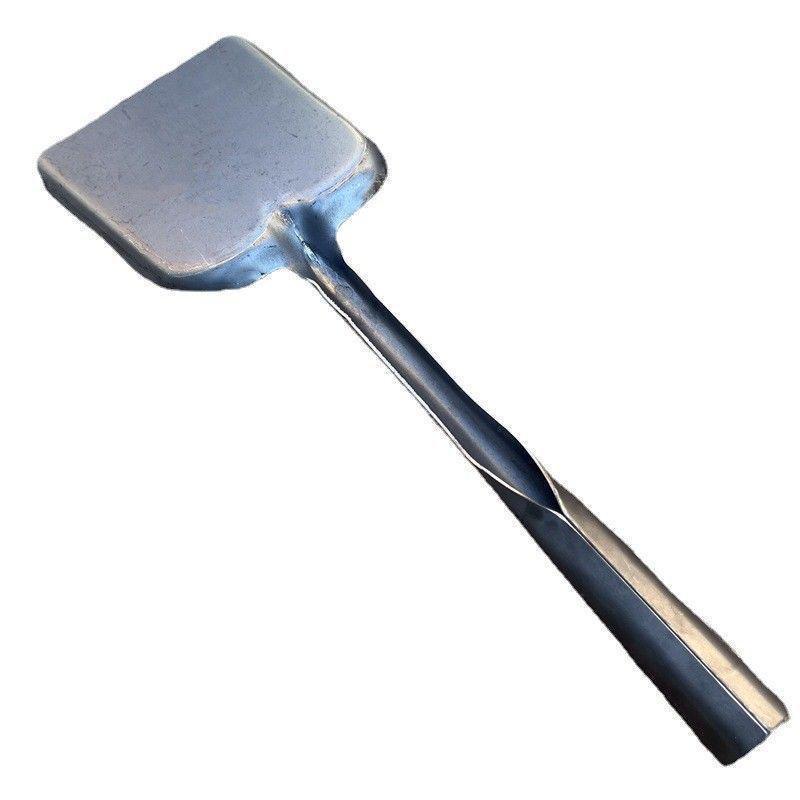 Compacte IJzeren Schep met Lange Steel voor Huisdieren, Vuur en Huishoudelijk Gebruik