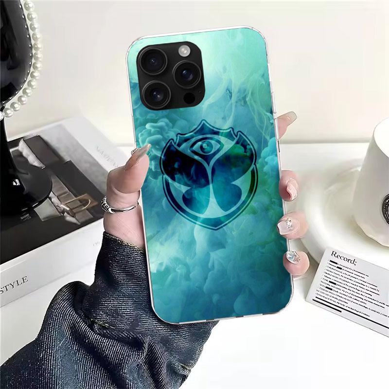 Music Festival Tomorrowlands Soft Phone Case For IPhone 18 11 17 Air 16E 16 Pro Max 15 + 14 Plus 13 Mini 12 Apple 7 SE 8 Fundas Coq
