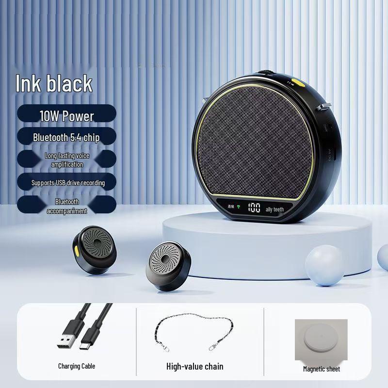 

Precision Wireless Lapel Microphone & Speaker for Tour Guides and Teachers Chinese Version