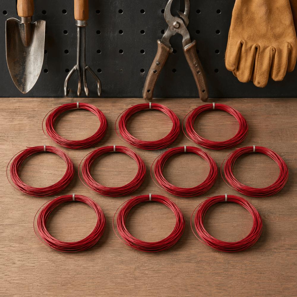 10pcs Nylon Material Tennis Racket String 0.7mm Gauge Nylon Tennis String  Badminton Training
