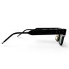 Great THOM BROWNE Glasses Square Black Mens TBX714-A-01AF Used
