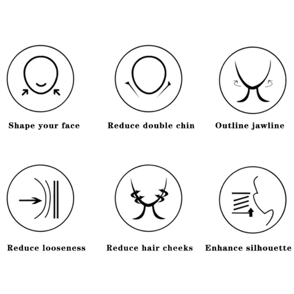 V Shaper Face Lifting Oval Mask Sculpting Face Slimming Strap Beauty Sleeping Mask  Men Women