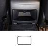 Rear Air Outlet Vent Frame Decor Fit For Benz GLA CLA 2013- ABS Carbon Fiber