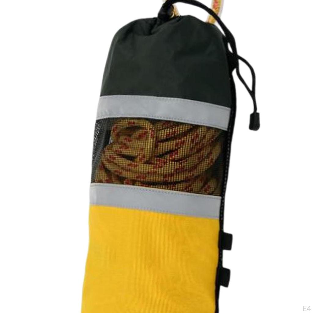Floating Throw Bag Rope 49ft Throwline Outdoor Accessory for Water with