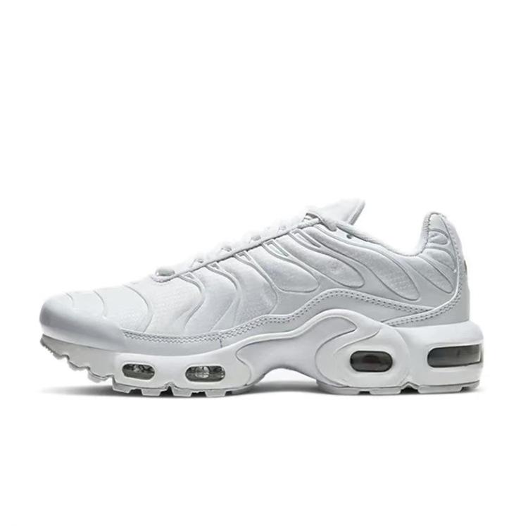 Trendige TN Atmungsaktive Laufschuhe für Damen & Herren - Stilvolle Grenzüberschreitende Sportbekleidung Paar Sneaker 44 white