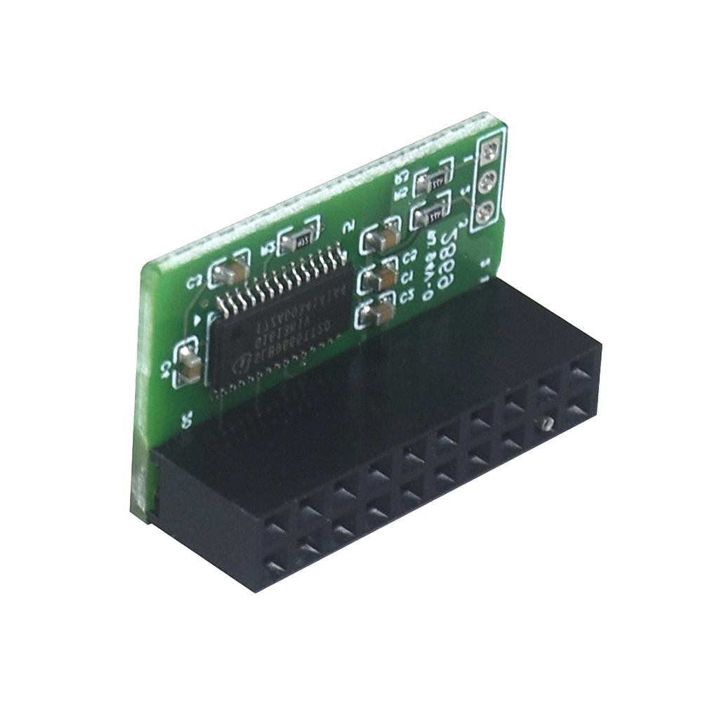 1 X 20Pin TPM 2.0 Module Vertical/Parallel Security Module Encryption Security Module Board for SuperMicro AOM-TPM-9665V TCG 2.0