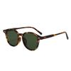 Vintage Round Sunglasses For Men And Women With Uv400 Protection And Gray Lenses For Outdoor Activities