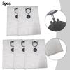 5 Pack Dust Bags Compatible with For BOSCH 3931 and 3931A Vacuum Cleaners Construction for Enhanced Suction Power