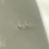 [925silver] Mini Croissant Earring