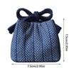 Thickned Teacup Storage Bag Blue Protective Bag Chinese Style Organizier Bag  Tea Supplies