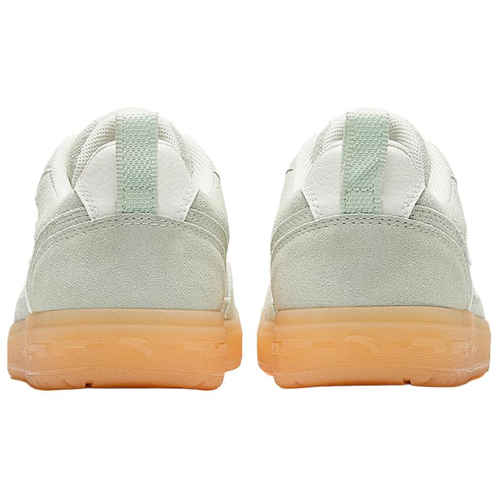 Anta Street Fashion Versatile Spliced Sports Casual Shock Absorbing Wear Resistant Low Top Skate Shoes Women sneaker Green Ivory 122638052-6