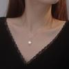 Simple Choker Pearl Necklace Light Luxury Versatile Exquisite Niche High-End Collarbone Chain