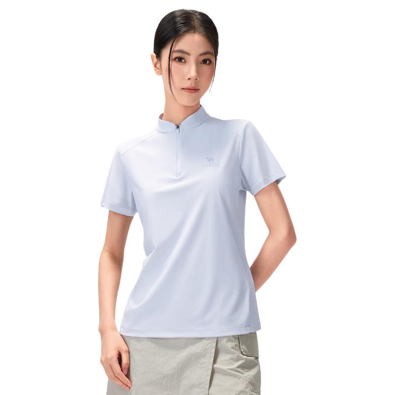 

Camel Women s Ice-T Quick-Dry Sun-Protective Half-Zip T-Shirt M