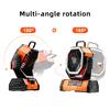 20000mAh Portable Camping Fan with LED Light 4-Speed Desktop Fan Remote Control for Outdoor Tent Fishing F6