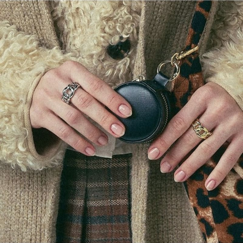 Dana Burton Urban Chain Bold Open Ring