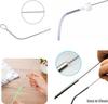 10pcs Pipe Tube Brush Pipe Cleaning Brushes Nylon Bristle Drinking Straws Cleaner Brush for Washing Kettle Spout Teapot Nozzle