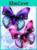 Dimond 5d Painting Butterfly Diamond Painting Kit Embroidery Kit Diamond Paiting Full Drill