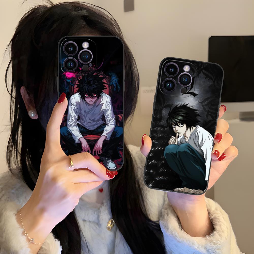 Death Note L Lawliet Handyhülle für iPhone 17 16 15 14 13 12 11 X XR XS 8 7 Air Pro Max Plus Mini Bunte Hülle Hülle
