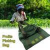 Adjustable Large Harvesting Pouch Large Capacity Foldable Foraging Apron  Mushroom