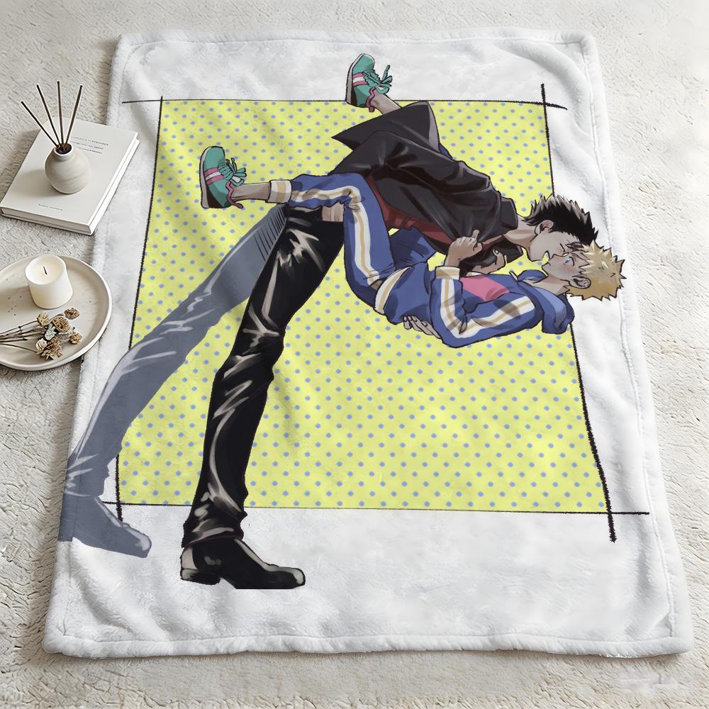 art TThe Little Vampire Fanmaded Throw Warm Soft Flannel Blanket Multiuse for Sofa Bed Camping Travel Nap