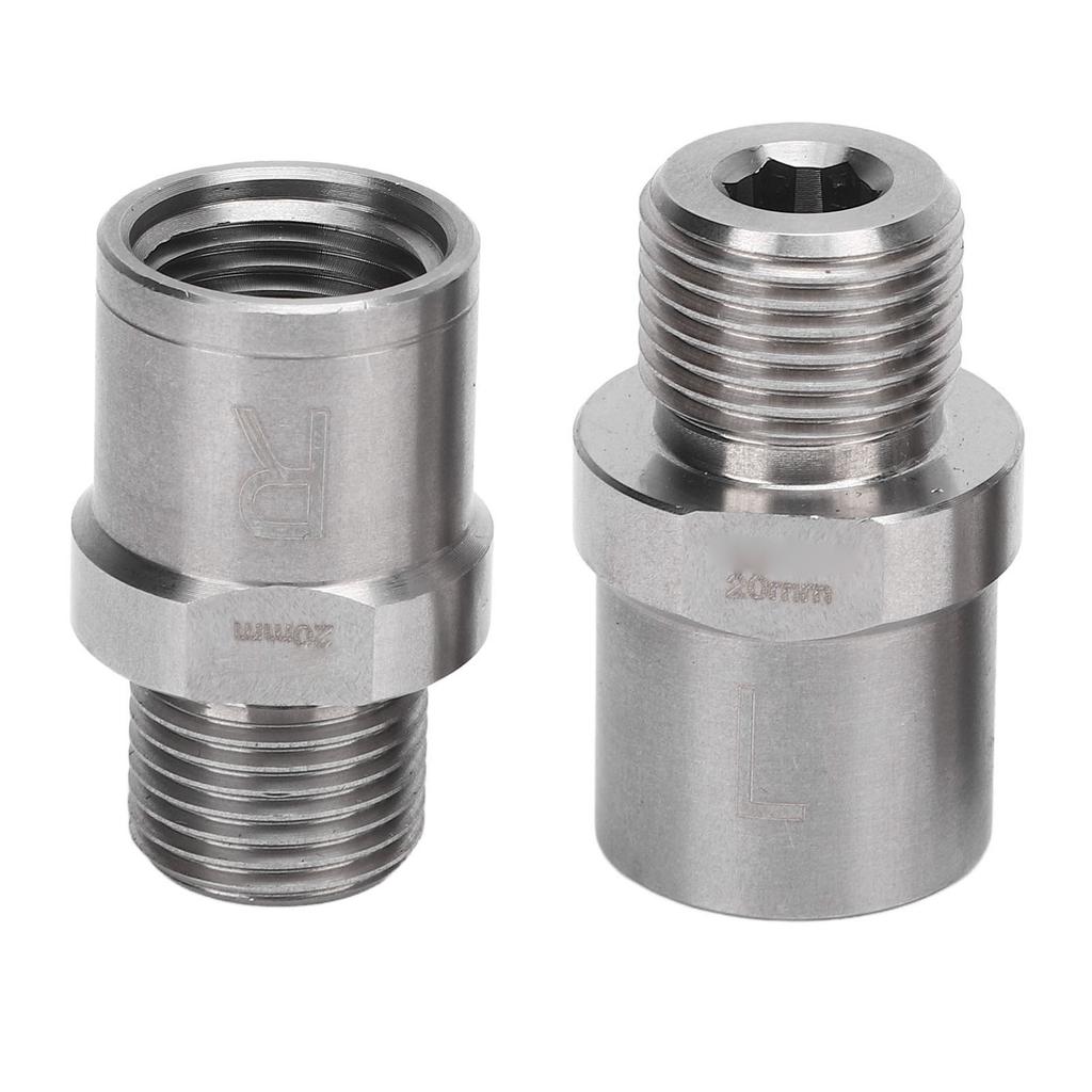 Bike Pedal Extender Stainless Steel Extend By 20mm Bicycle Extended Pedal Spacer for Mountain Road B