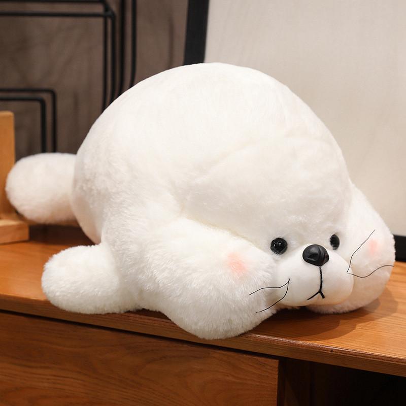 Adorable Soft Seal Plush Toy Pillow For Cozy Sleep Decor In Ocean Theme Design