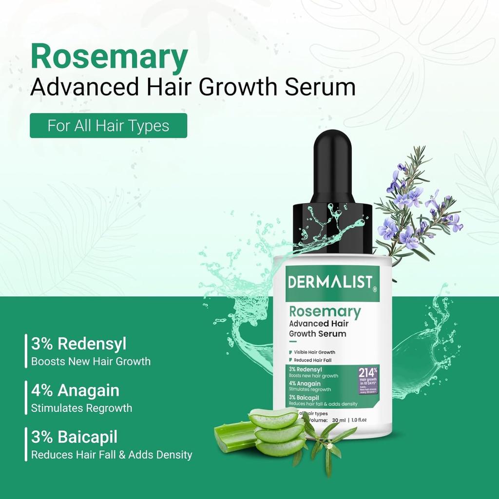 30ml Revitalizing Rosemary Essential Oil for Hair Care Nourishes and Strengthens Scalp Promotes Healthy Hair Growth Soothes Dandruff and Itchiness