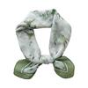 French pastoral style small fresh personalized headscarf spring travel versatile small silk scarf multi-functional tie headband tie bag