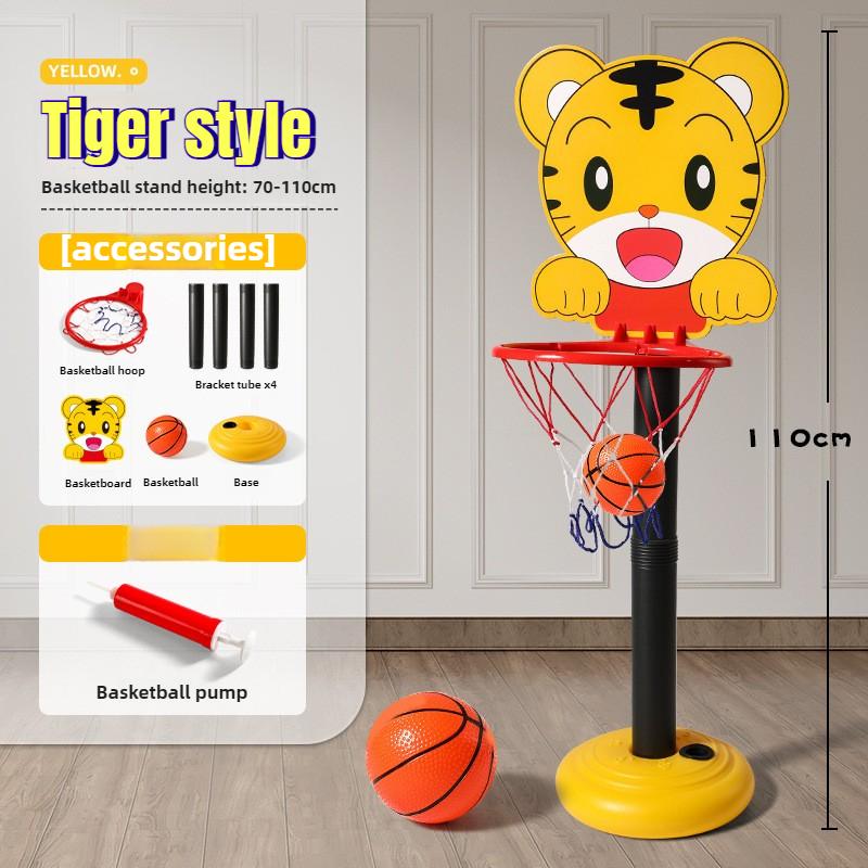 

Kids Adjustable Height for Youngsters Basketball Hoop Set with Durable Ball & Pump - Indoor/Outdoor Sport Play, Gift Birthday