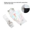 Professional Transparent Cutting Scissor Barber Tool Storage Bag Case Waist BagColorful
