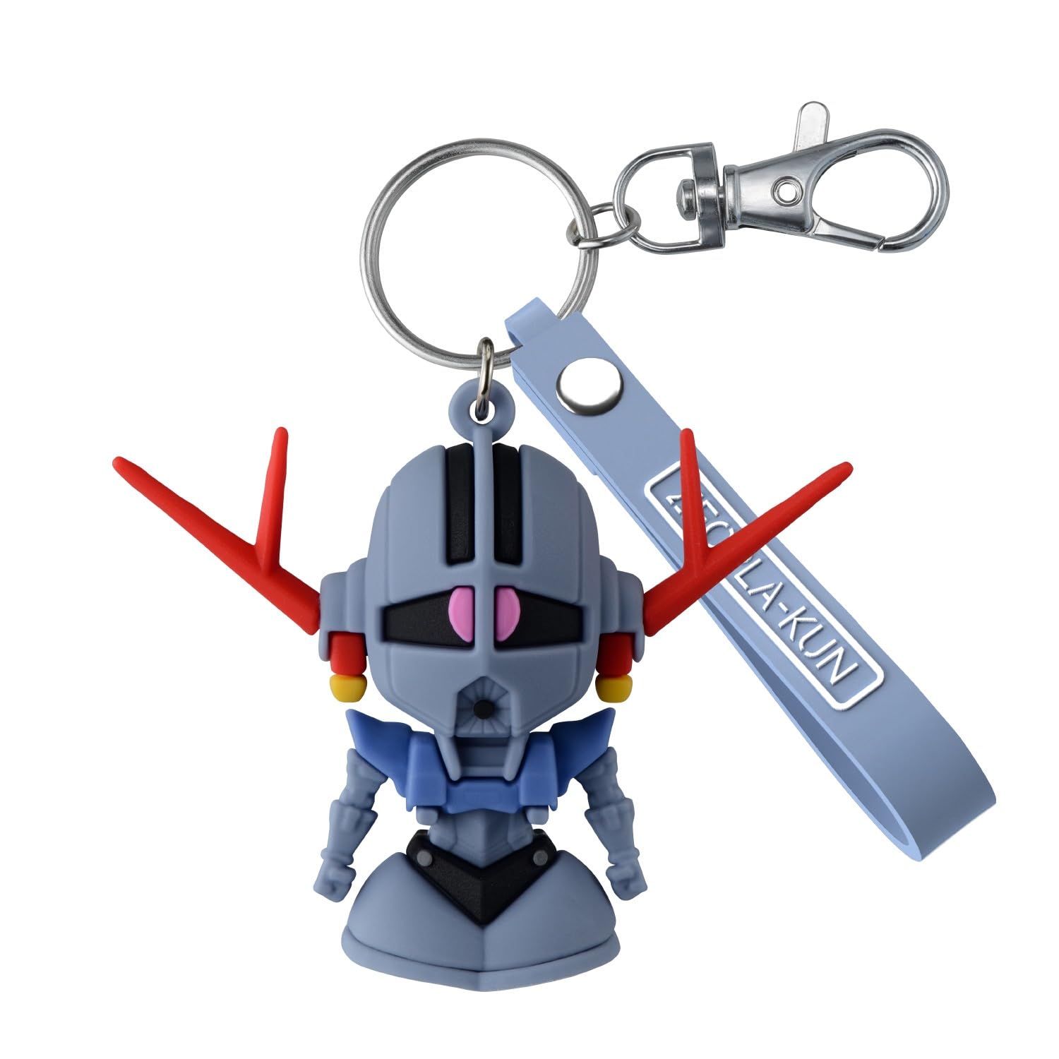 

BANDAI SPIRITS 3D Резиновый Маскот Пластиковая Модель Gunpla-kun Geopla-kun Брелок, Пластик, Цветовая Кодировка