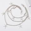 Punk Pentagram Metal Waist Chain - Versatile Street Style Fashion Accessory