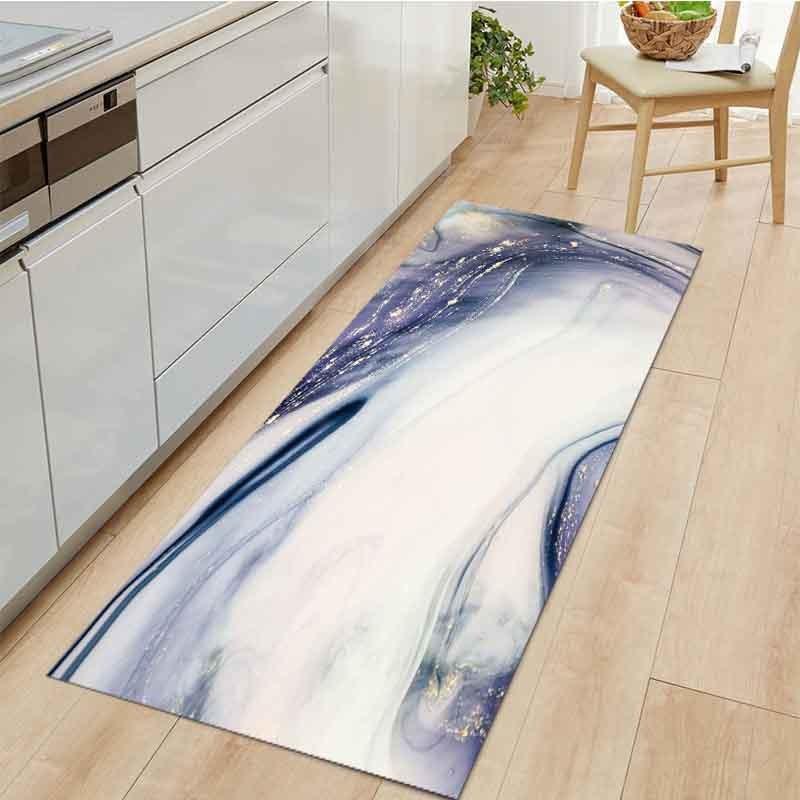 Entrance Doormat Kitchen Carpet Bedroom Floor Balcony Decoration Long Rug Custom Made Home Bath Door Hallway Anti-Slip Foot Mat